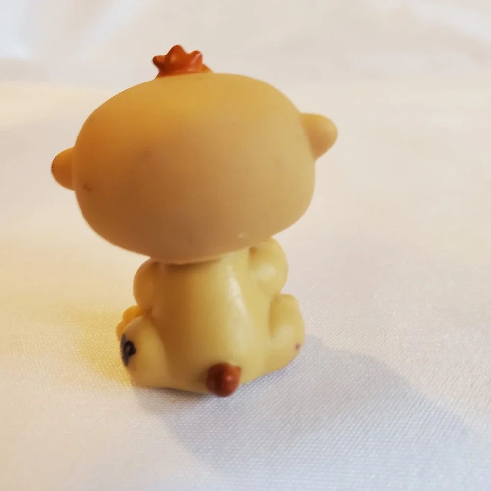 Littlest Pet Shop Authentic‎ # 1479 Tan White Baby Hamster Triplet Purple Eyes